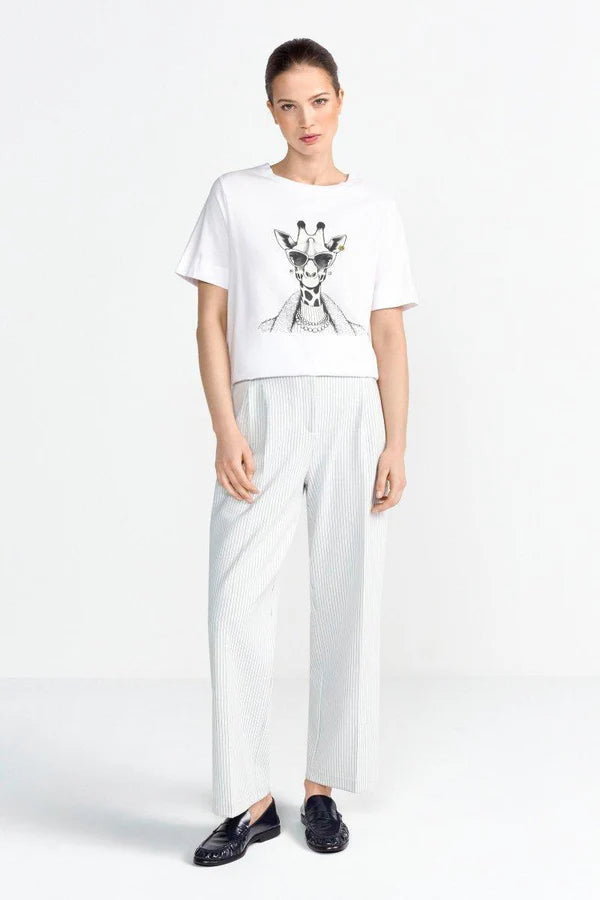 Stuttermabolur með mynd