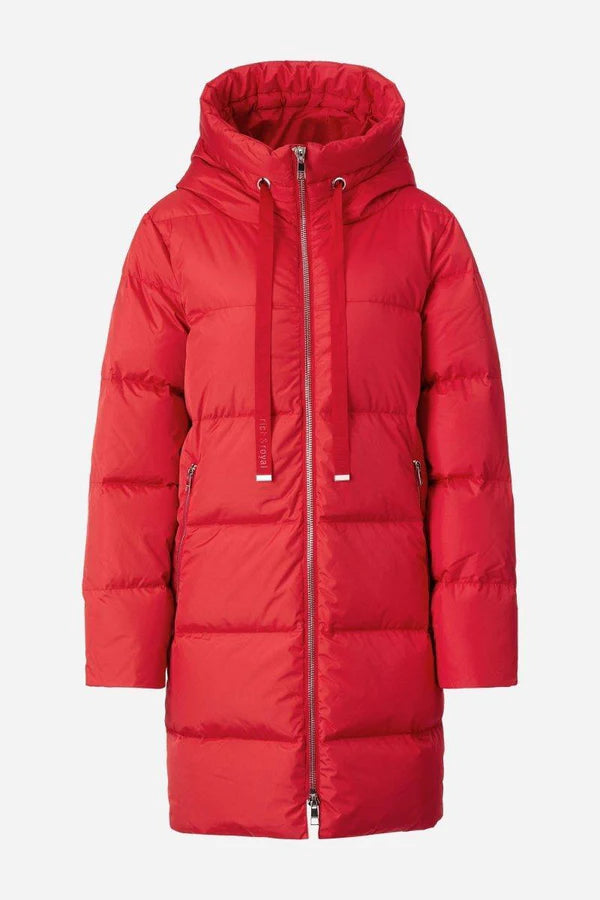 Millisíð dúnúlpa - 4 litir