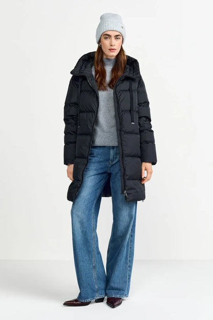 Millisíð dúnúlpa - 4 litir