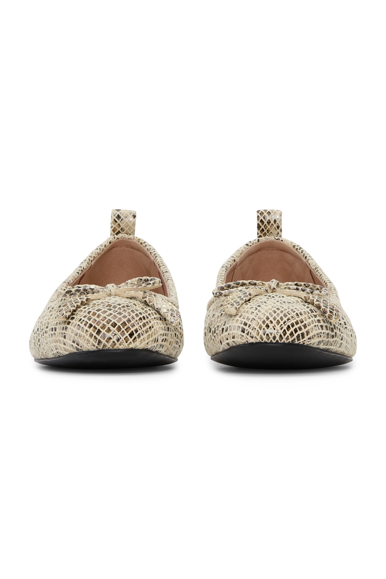 Ballerínuskór - Snákaskinn