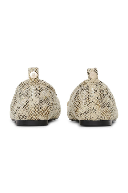 Ballerínuskór - Snákaskinn