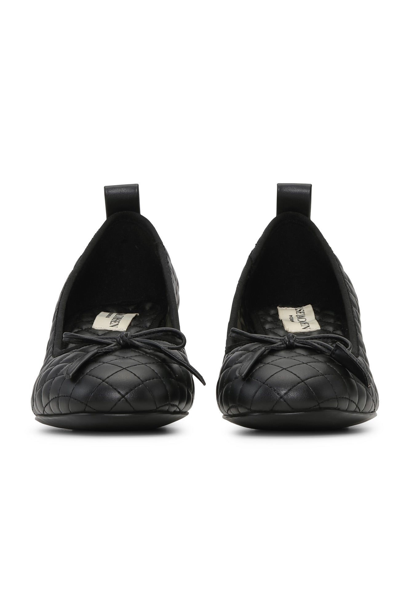 Ballerínuskór með háum hæl