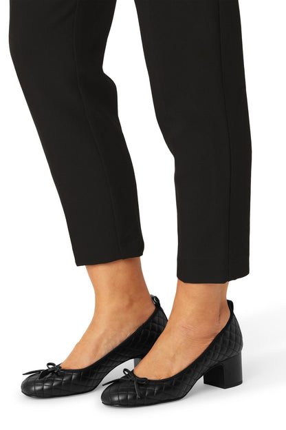 Ballerínuskór með háum hæl