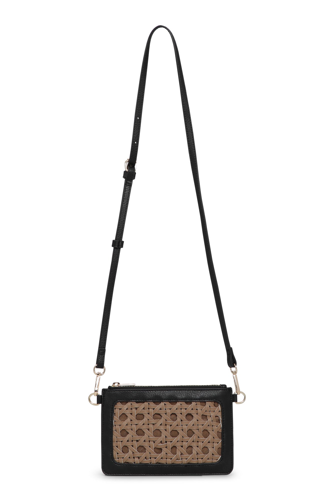 Lítil fléttuð taska