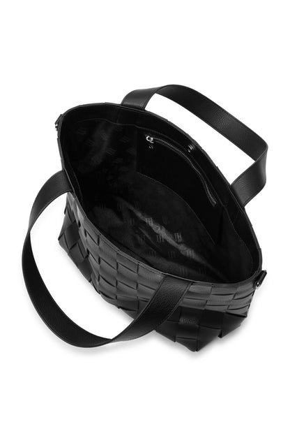 Stór fléttuð taska