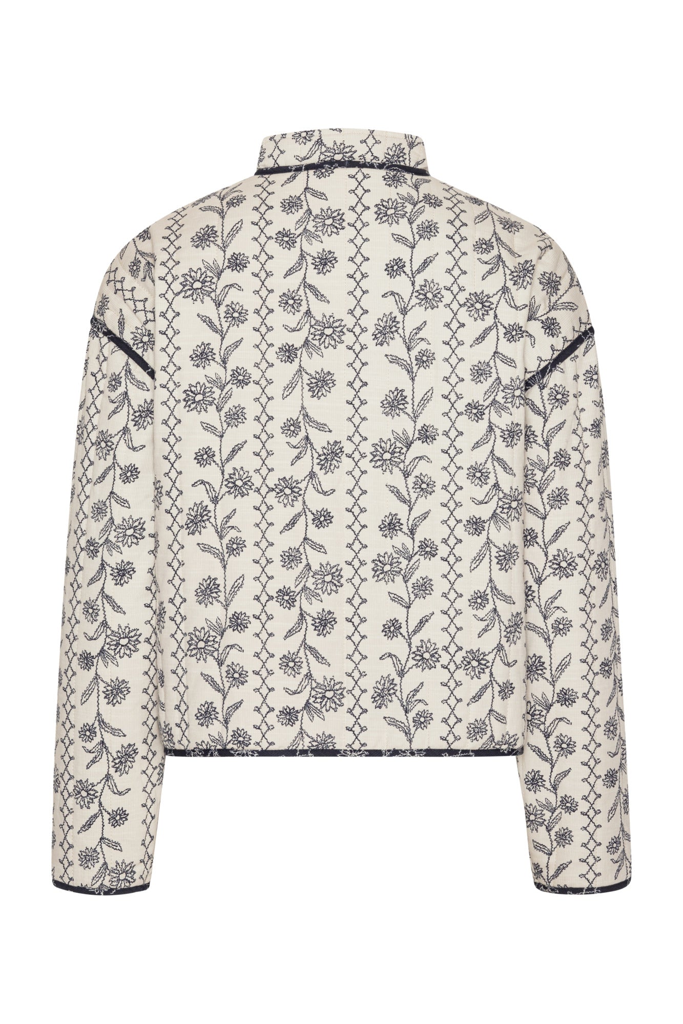 Stuttur munstraður jakki