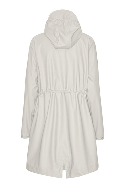 Millisíð regnkápa