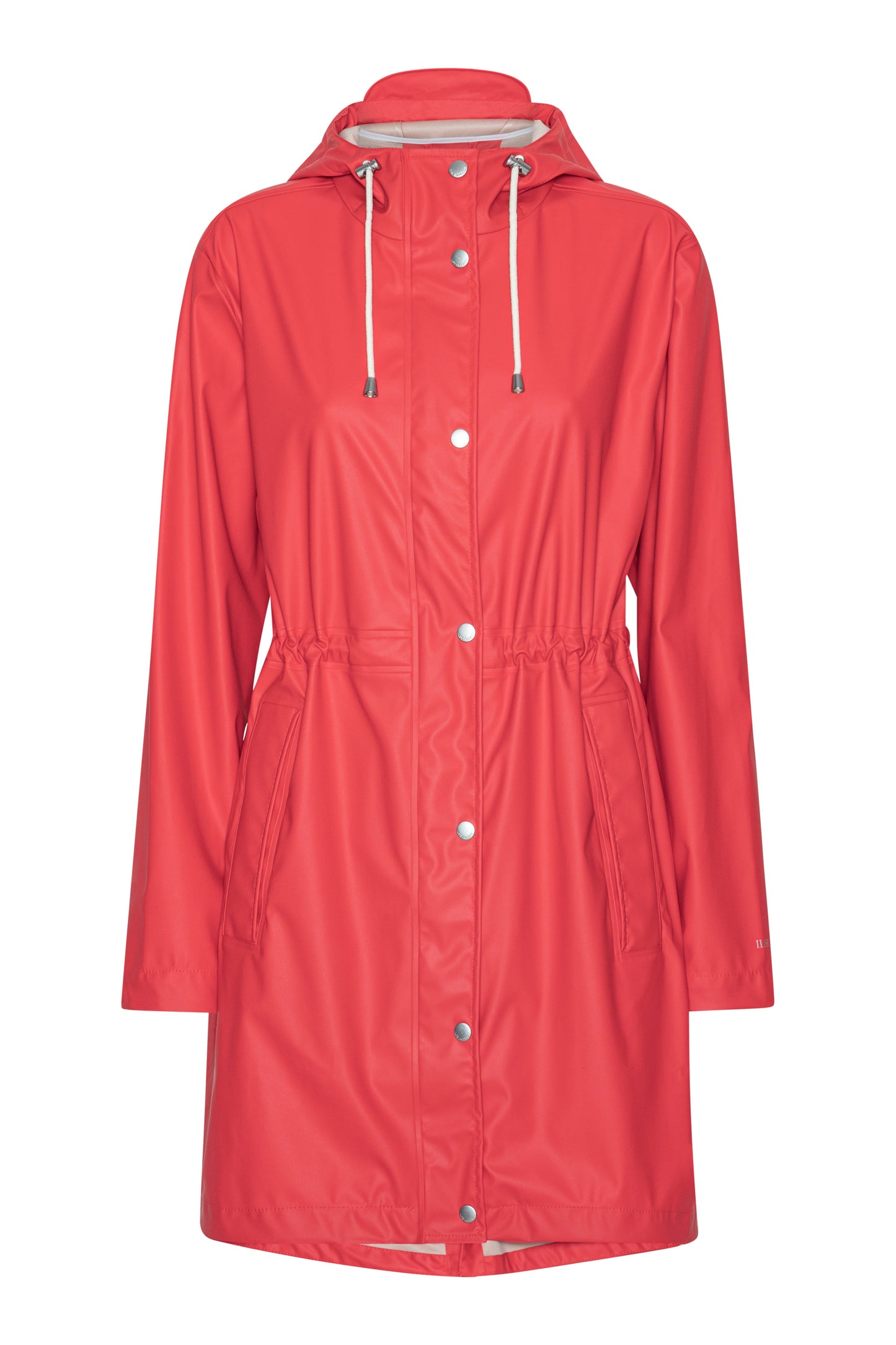 Millisíð regnkápa