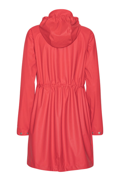 Millisíð regnkápa