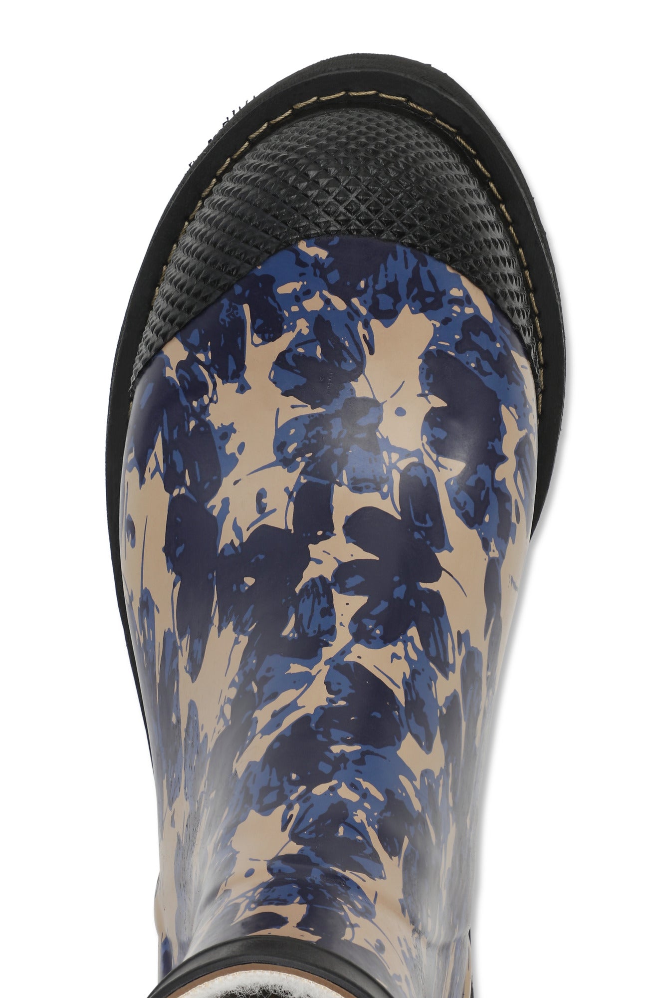 Loðfóðruð gúmmístígvél