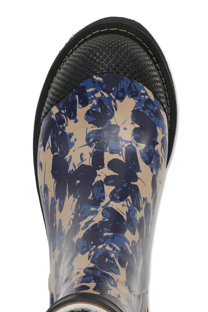 Loðfóðruð gúmmístígvél