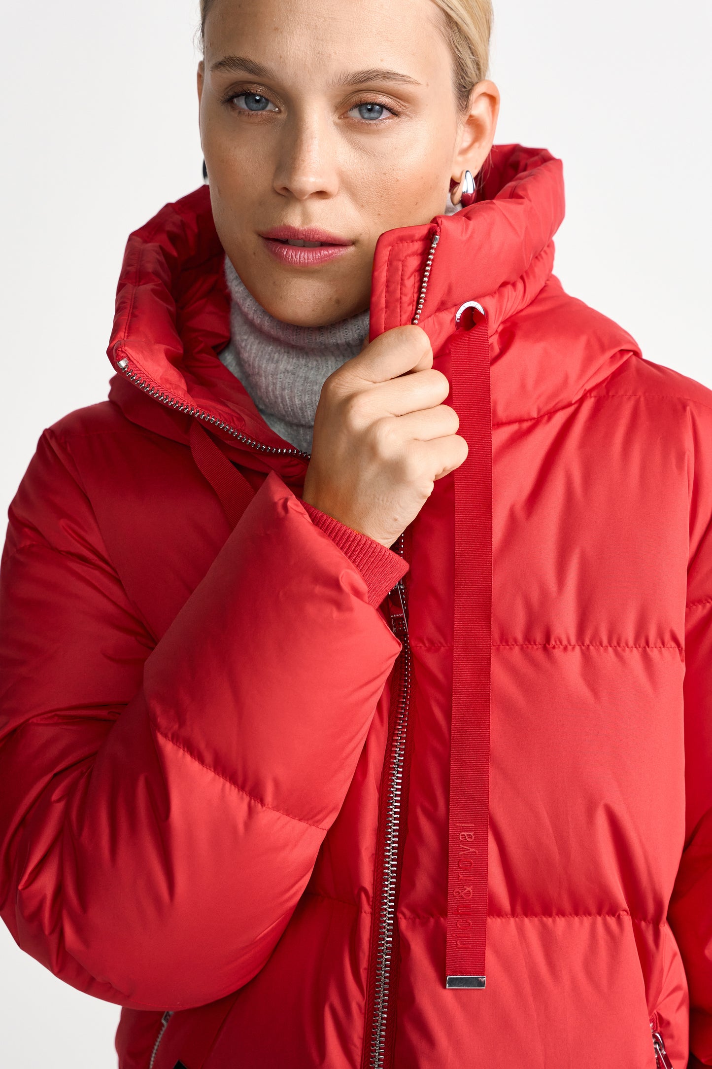 Millisíð dúnúlpa - 4 litir