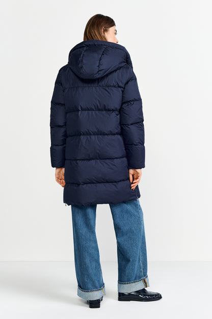 Millisíð dúnúlpa - 4 litir